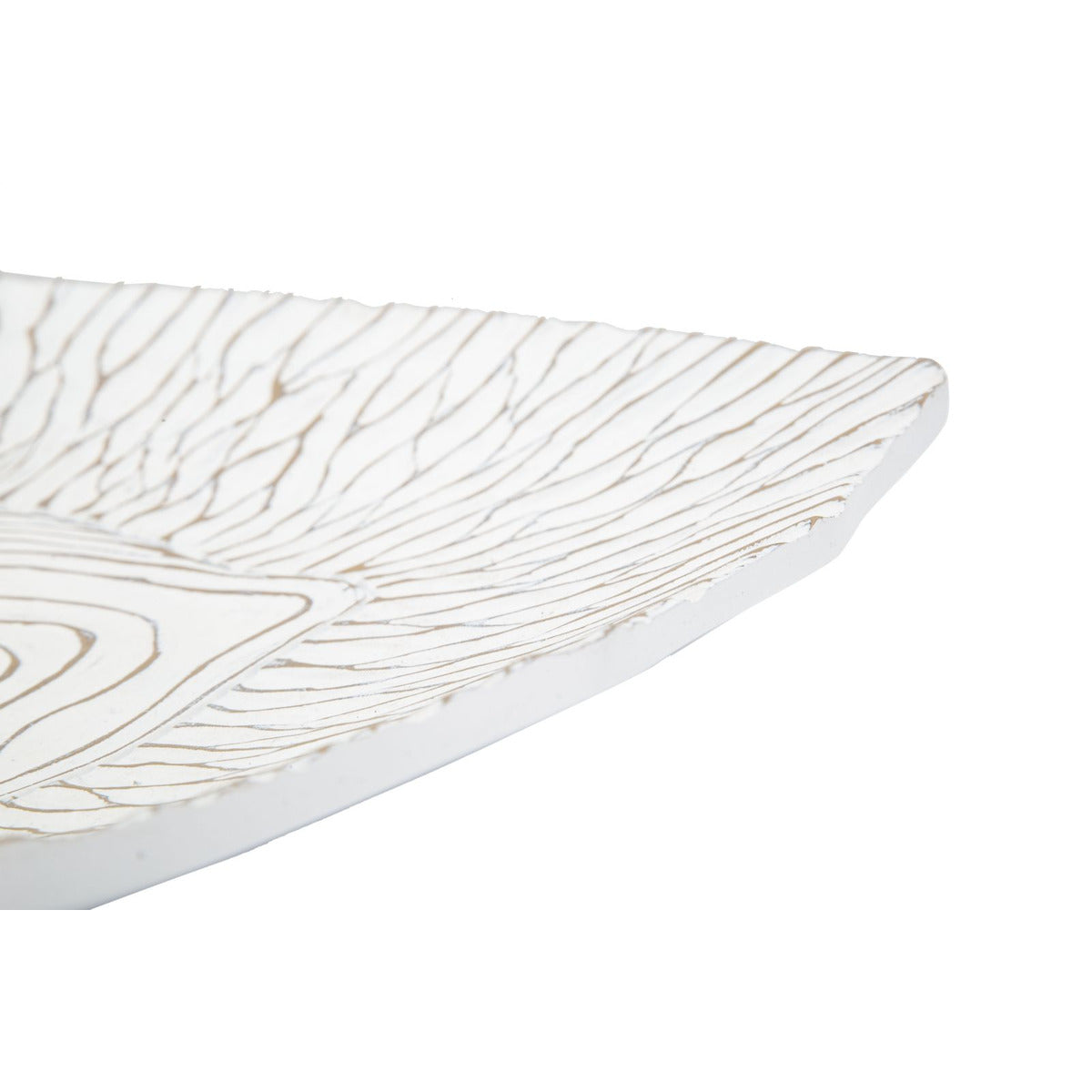 Vassoio MF691, Bianco, Poliresina, 37x34x6 cm, Seven Design