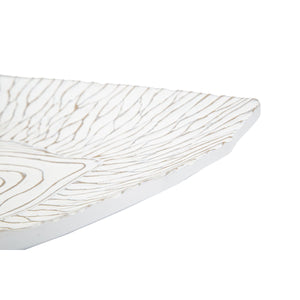 Vassoio MF691, Bianco, Poliresina, 37x34x6 cm, Seven Design