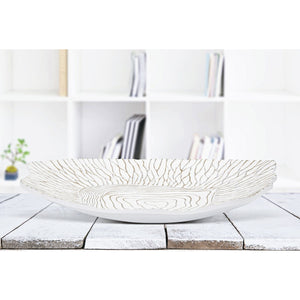 Vassoio MF691, Bianco, Poliresina, 37x34x6 cm, Seven Design