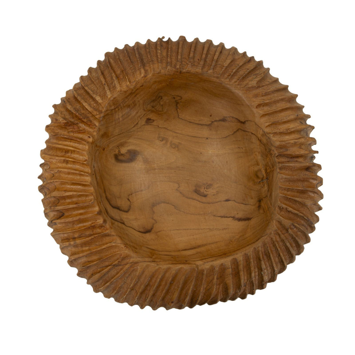 Vassoio Natura 16, Marrone, Legno, 32x32x11 cm, Seven Design