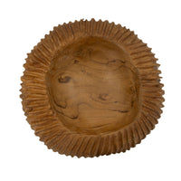 Vassoio Natura 16, Marrone, Legno, 32x32x11 cm, Seven Design