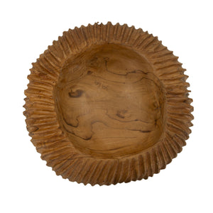 Vassoio Natura 16, Marrone, Legno, 32x32x11 cm, Seven Design