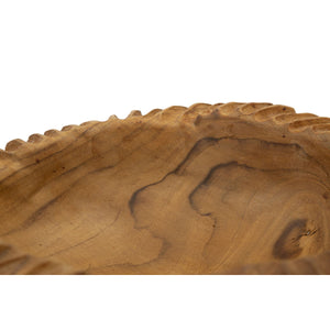 Vassoio Natura 16, Marrone, Legno, 32x32x11 cm, Seven Design