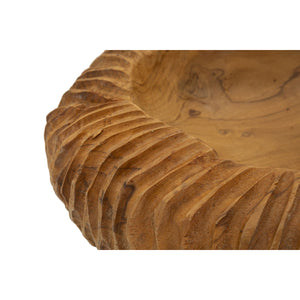 Vassoio Natura 16, Marrone, Legno, 32x32x11 cm, Seven Design