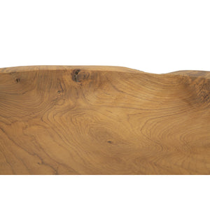 Vassoio Natura 18, Marrone, Legno, 43x38x7 cm, Seven Design