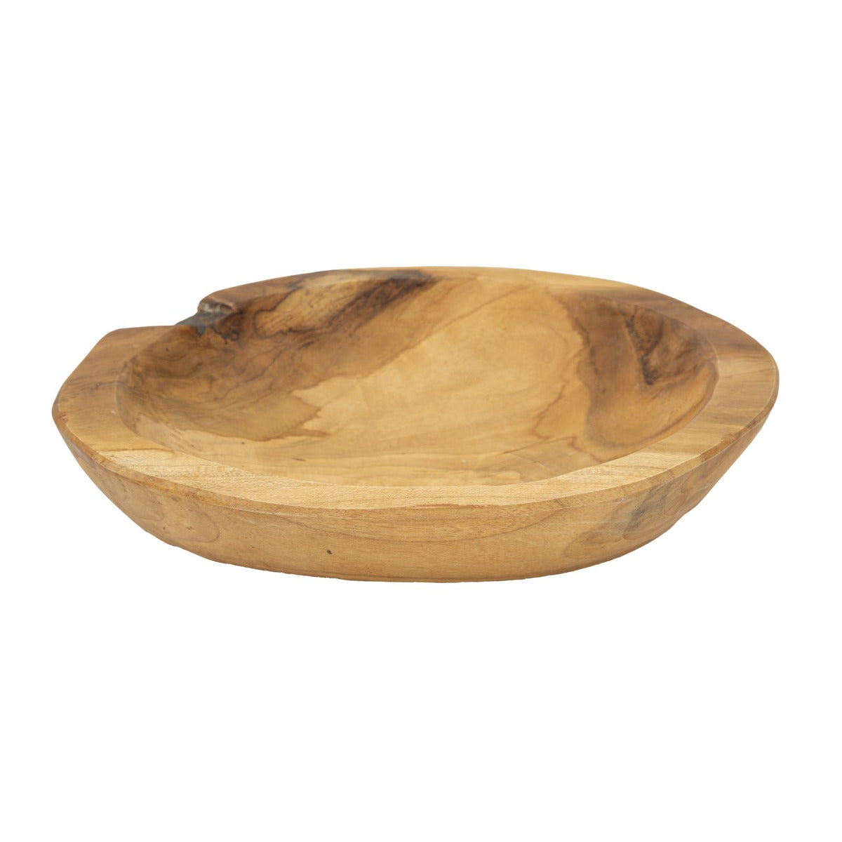 Vassoio Natura 28, Marrone, Legno, 25x25x5 cm, Seven Design