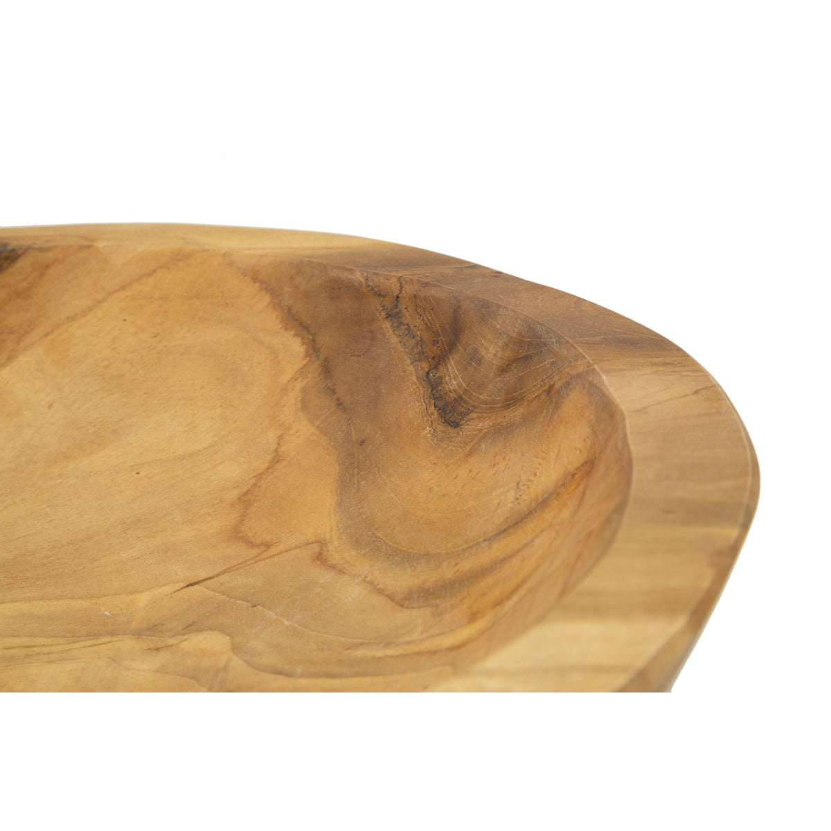 Vassoio Natura 28, Marrone, Legno, 25x25x5 cm, Seven Design