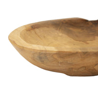Vassoio Natura 28, Marrone, Legno, 25x25x5 cm, Seven Design