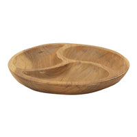 Vassoio Natura 32, Marrone, Legno, 25,5x25,5x3 cm, Seven Design