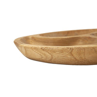 Vassoio Natura 32, Marrone, Legno, 25,5x25,5x3 cm, Seven Design