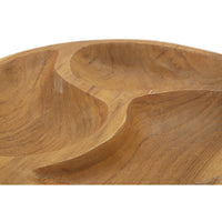 Vassoio Natura 32, Marrone, Legno, 25,5x25,5x3 cm, Seven Design