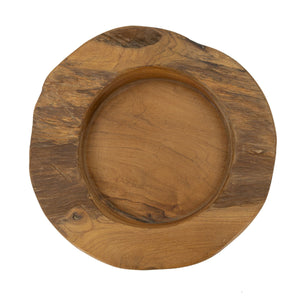 Vassoio Natura 23, Marrone, Legno, 20x20x6 cm, Seven Design