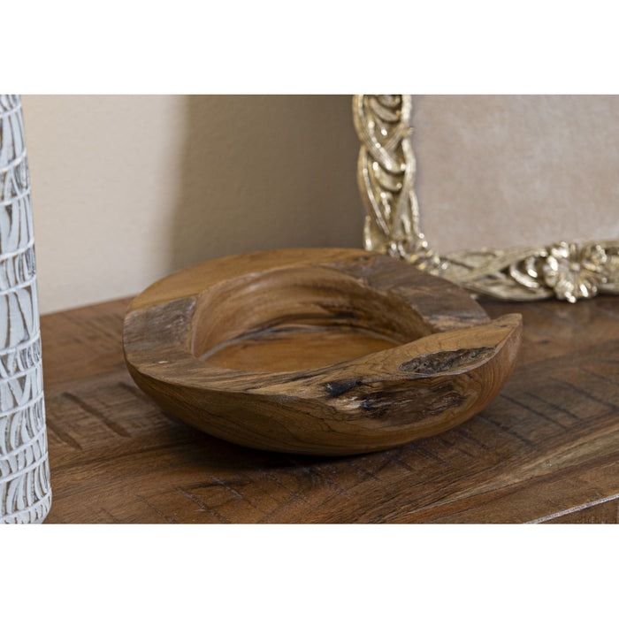 Vassoio Natura 23, Marrone, Legno, 20x20x6 cm, Seven Design