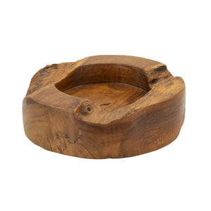 Vassoio Natura 26, Marrone, Legno, 21x21x6 cm, Seven Design