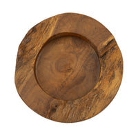 Vassoio Natura 26, Marrone, Legno, 21x21x6 cm, Seven Design