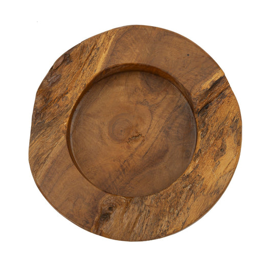 Vassoio Natura 26, Marrone, Legno, 21x21x6 cm, Seven Design