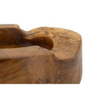 Vassoio Natura 26, Marrone, Legno, 21x21x6 cm, Seven Design