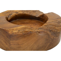Vassoio Natura 26, Marrone, Legno, 21x21x6 cm, Seven Design