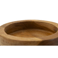 Vassoio Natura 34, Marrone, Legno, 15x15x9,5 cm, Seven Design