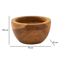 Vassoio Natura 34, Marrone, Legno, 15x15x9,5 cm, Seven Design