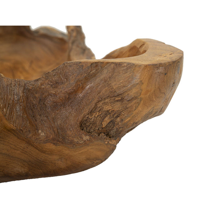 Vassoio Natura 17, Marrone, Legno, 40x29x10 cm, Seven Design