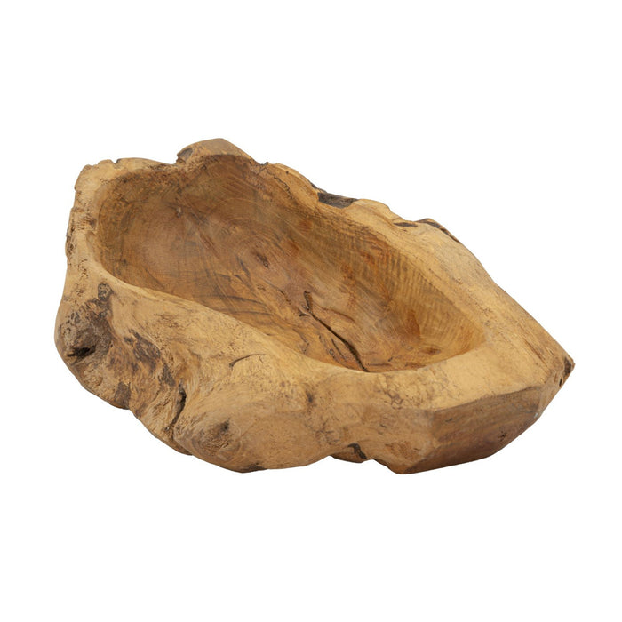 Vassoio Natura 27, Marrone, Legno, 31x21x8 cm, Seven Design