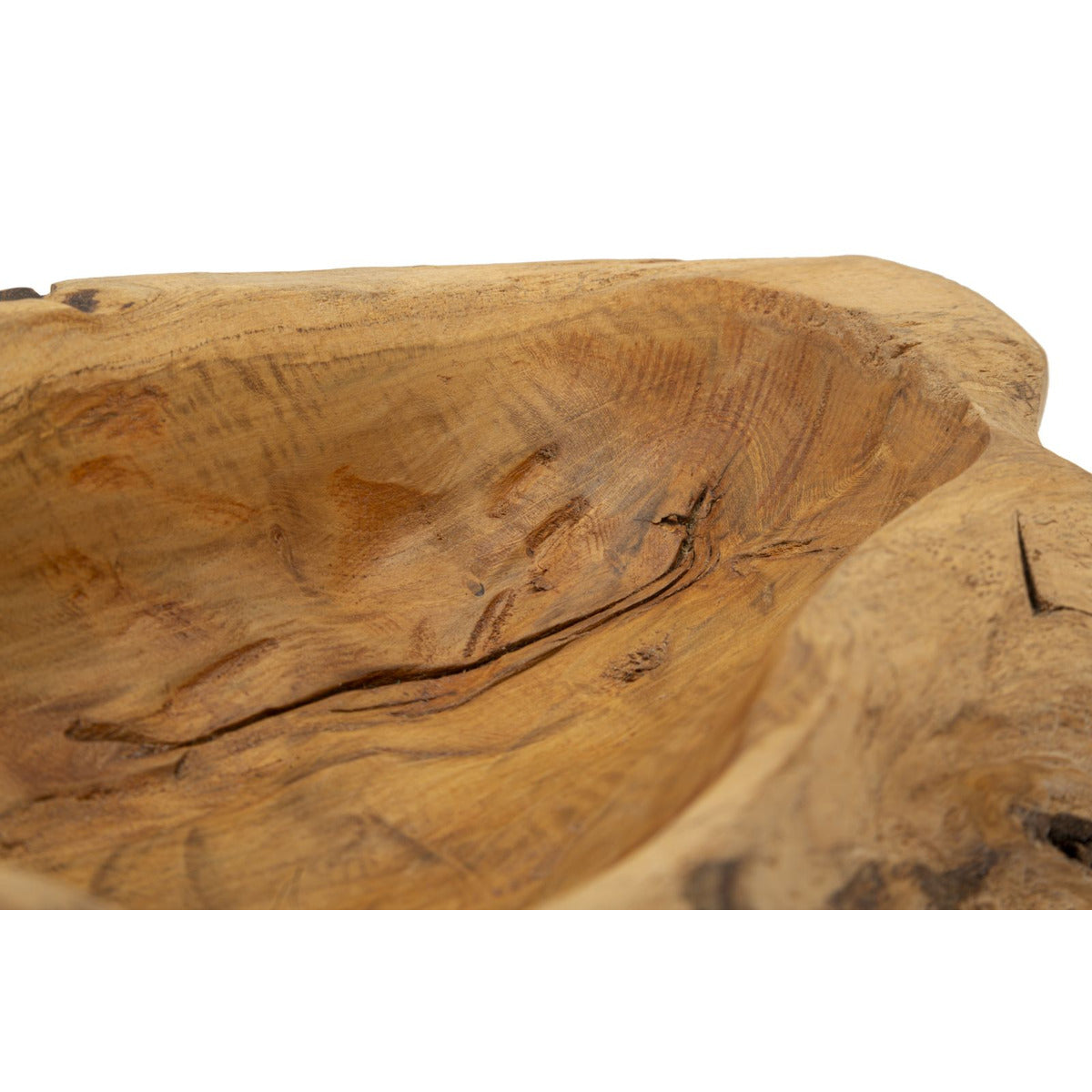 Vassoio Natura 27, Marrone, Legno, 31x21x8 cm, Seven Design