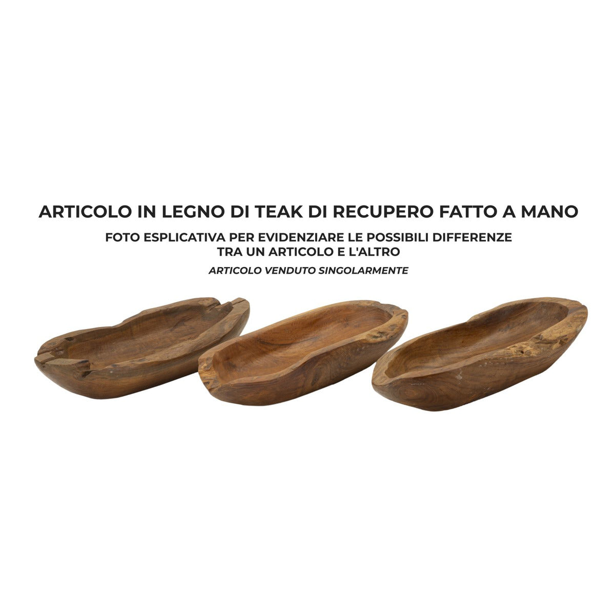 Vassoio Natura 35, Marrone, Legno, 30x15x5,5 cm, Seven Design