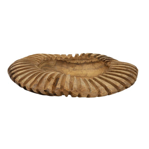 Vassoio Natura 20, Marrone, Legno, 35x35x7 cm, Seven Design