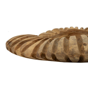 Vassoio Natura 20, Marrone, Legno, 35x35x7 cm, Seven Design