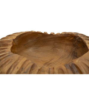 Vassoio Natura 30, Marrone, Legno, 19x19x8 cm, Seven Design