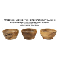 Vassoio Natura 36, Marrone, Legno, 15x15x8 cm, Seven Design