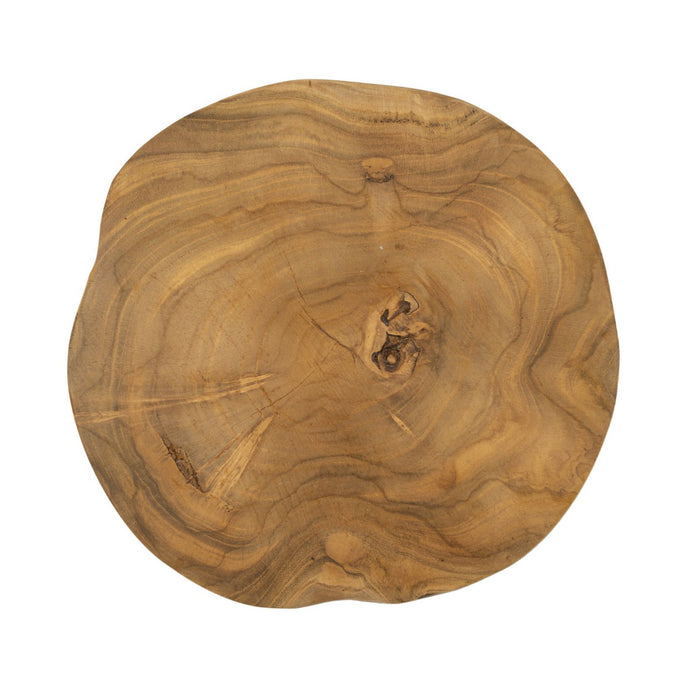 Vassoio Natura 29, Marrone, Legno, 24x24x2 cm, Seven Design