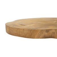 Vassoio Natura 29, Marrone, Legno, 24x24x2 cm, Seven Design