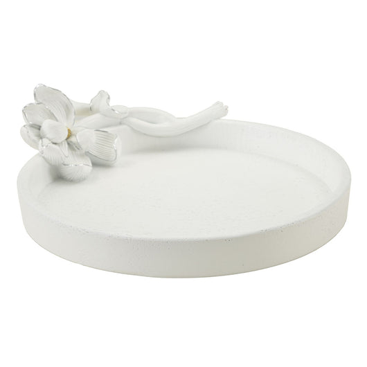 Vassoio MF693, Bianco, Poliresina, 24x21x6 cm, Seven Design