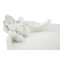 Vassoio MF693, Bianco, Poliresina, 24x21x6 cm, Seven Design