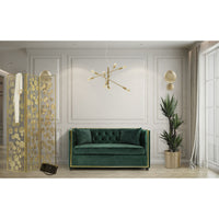 Lampada a Parete MF48, Oro, Metallo, 28,5x8x46 cm, Seven Design