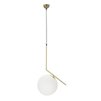 Lampada a Sospensione MF84, Bianco, Metallo, 50x30x100 cm, Seven Design