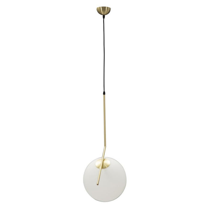 Lampada a Sospensione MF84, Bianco, Metallo, 50x30x100 cm, Seven Design