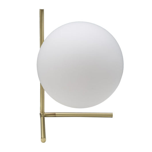 Lampada da Tavolo MF150, Oro, Metallo, 25x25x27 cm, Seven Design
