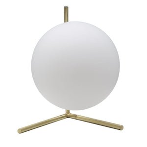 Lampada da Tavolo MF150, Oro, Metallo, 25x25x27 cm, Seven Design