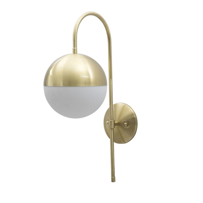 Lampada a Parete MF51, Oro, Metallo, 19x31x51 cm, Seven Design