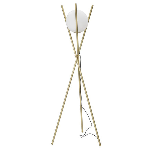 Lampada da Terra MF200, Oro, Metallo, 55x55x155 cm, Seven Design