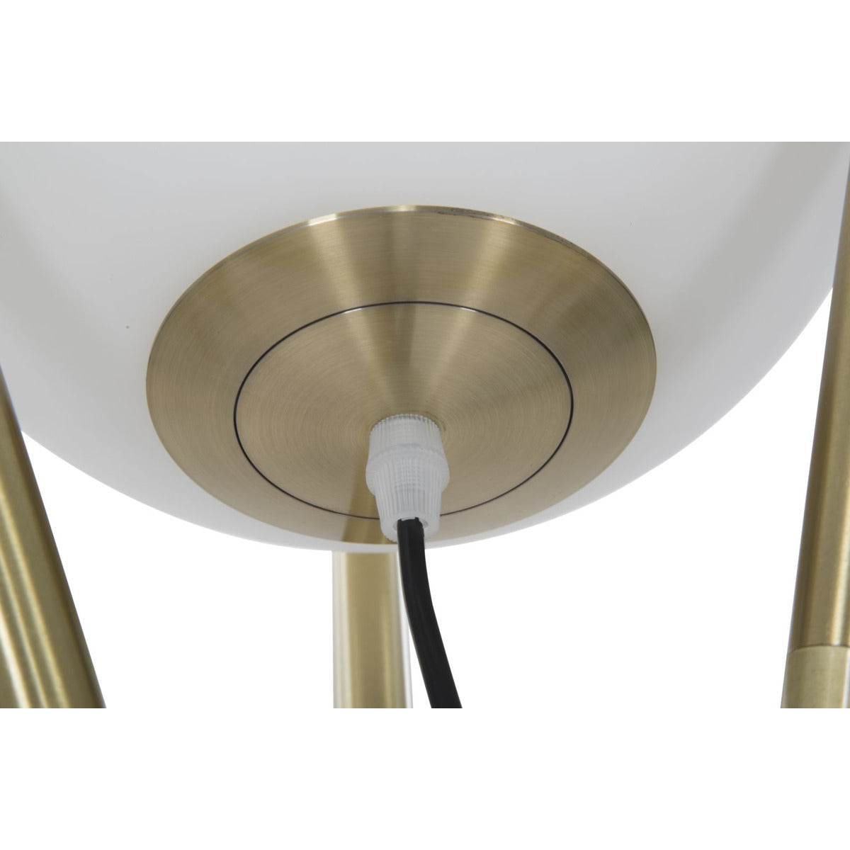 Lampada da Terra MF200, Oro, Metallo, 55x55x155 cm, Seven Design