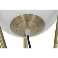 Lampada da Terra MF200, Oro, Metallo, 55x55x155 cm, Seven Design