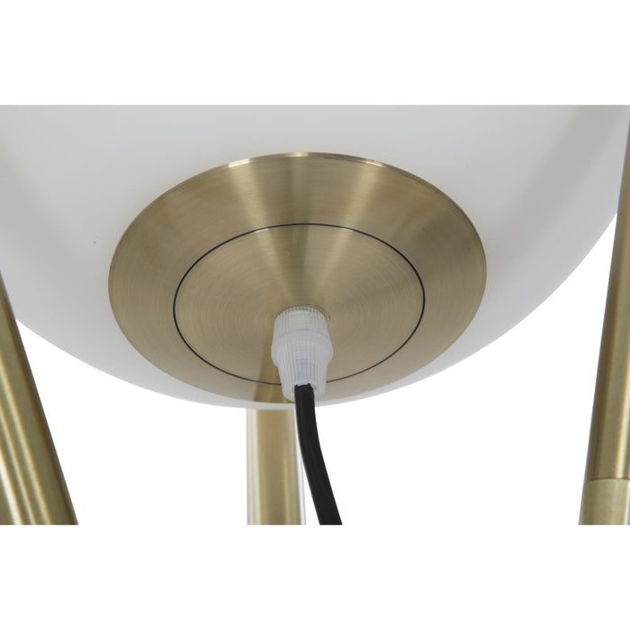 Lampada da Terra MF200, Oro, Metallo, 55x55x155 cm, Seven Design