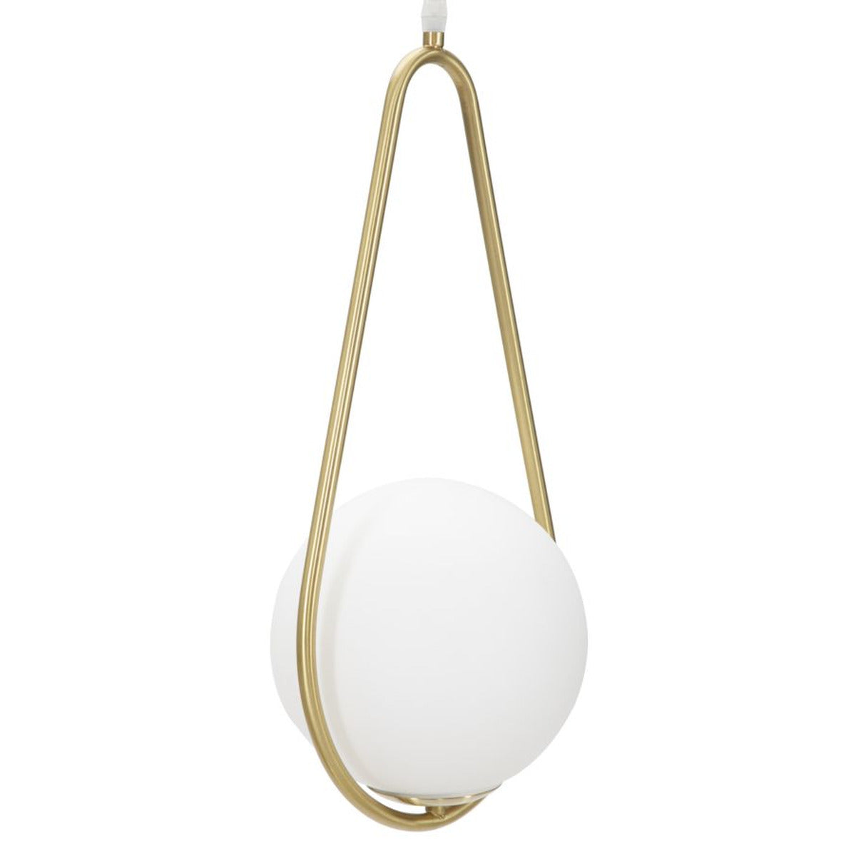 Lampada a Sospensione MF81, Oro, Metallo, 24x20x46 cm, Seven Design