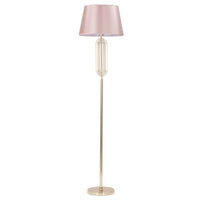 Lampada da Terra MF188, Rosa, Metallo, 40x40x168,5 cm, Seven Design