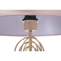 Lampada da Terra MF188, Rosa, Metallo, 40x40x168,5 cm, Seven Design