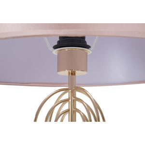 Lampada da Terra MF188, Rosa, Metallo, 40x40x168,5 cm, Seven Design